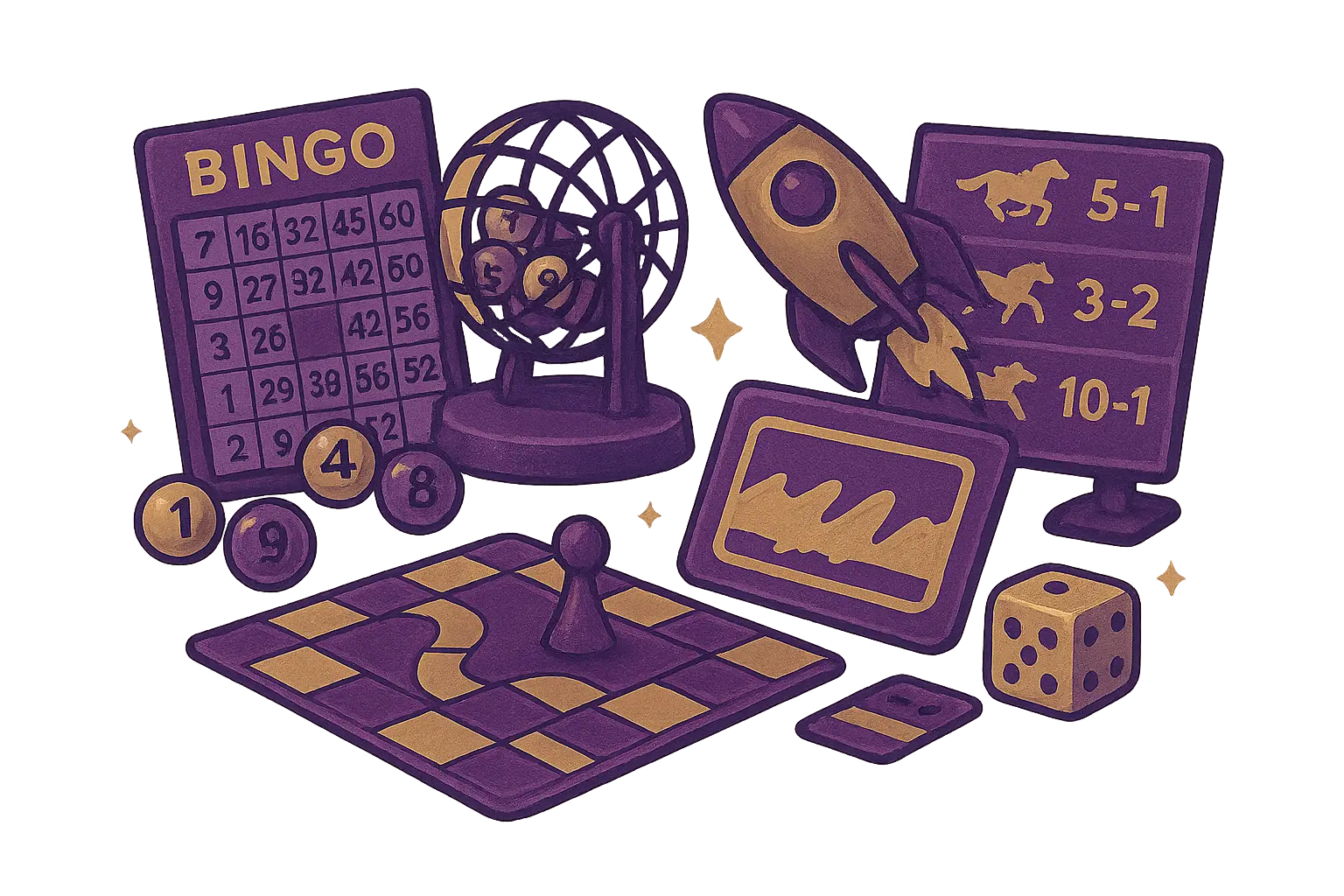 Spezialbereiche und Nischespiele bei WonderLuck Casino